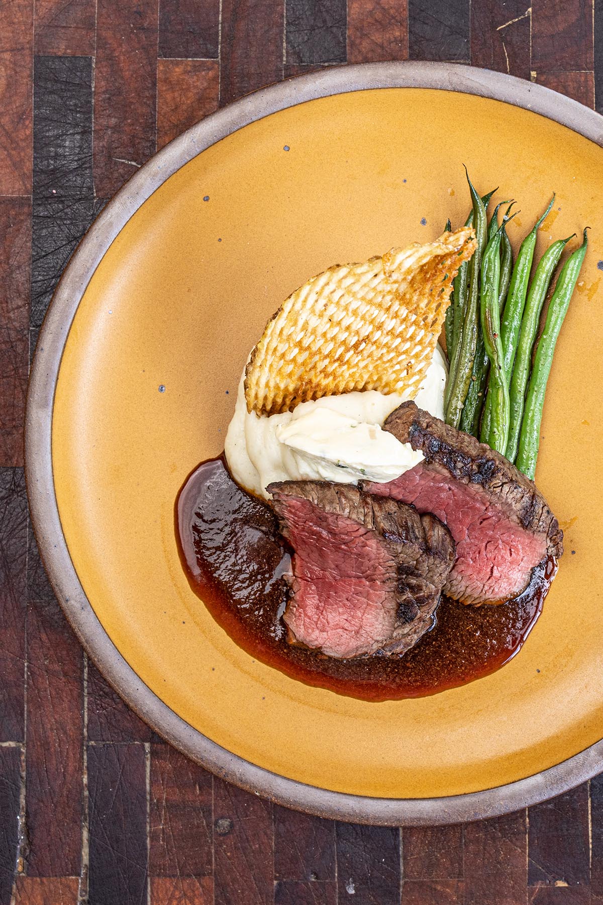 Petite filet meal